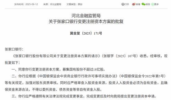 时隔半年再定增！张家口银行频频补充资本背后，盈利能力亟(🐤)待改善